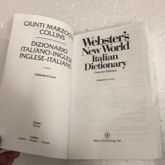 Italian Dictionary -Webster’s New world - Picture 12 of 14